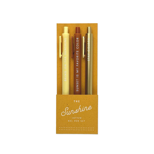 Sunshine Jotter Pens