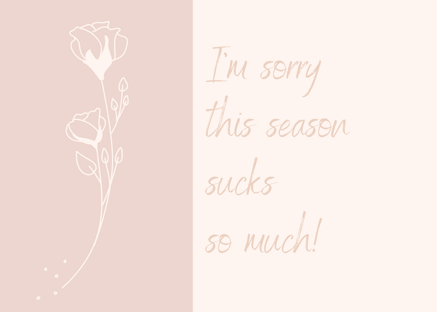 'Difficult Season' Cards