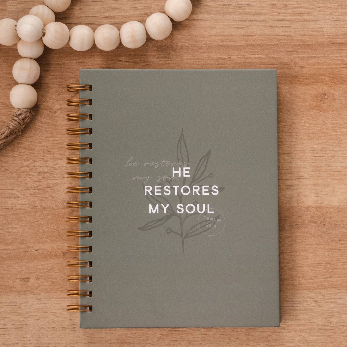 He Restores My Soul Journal