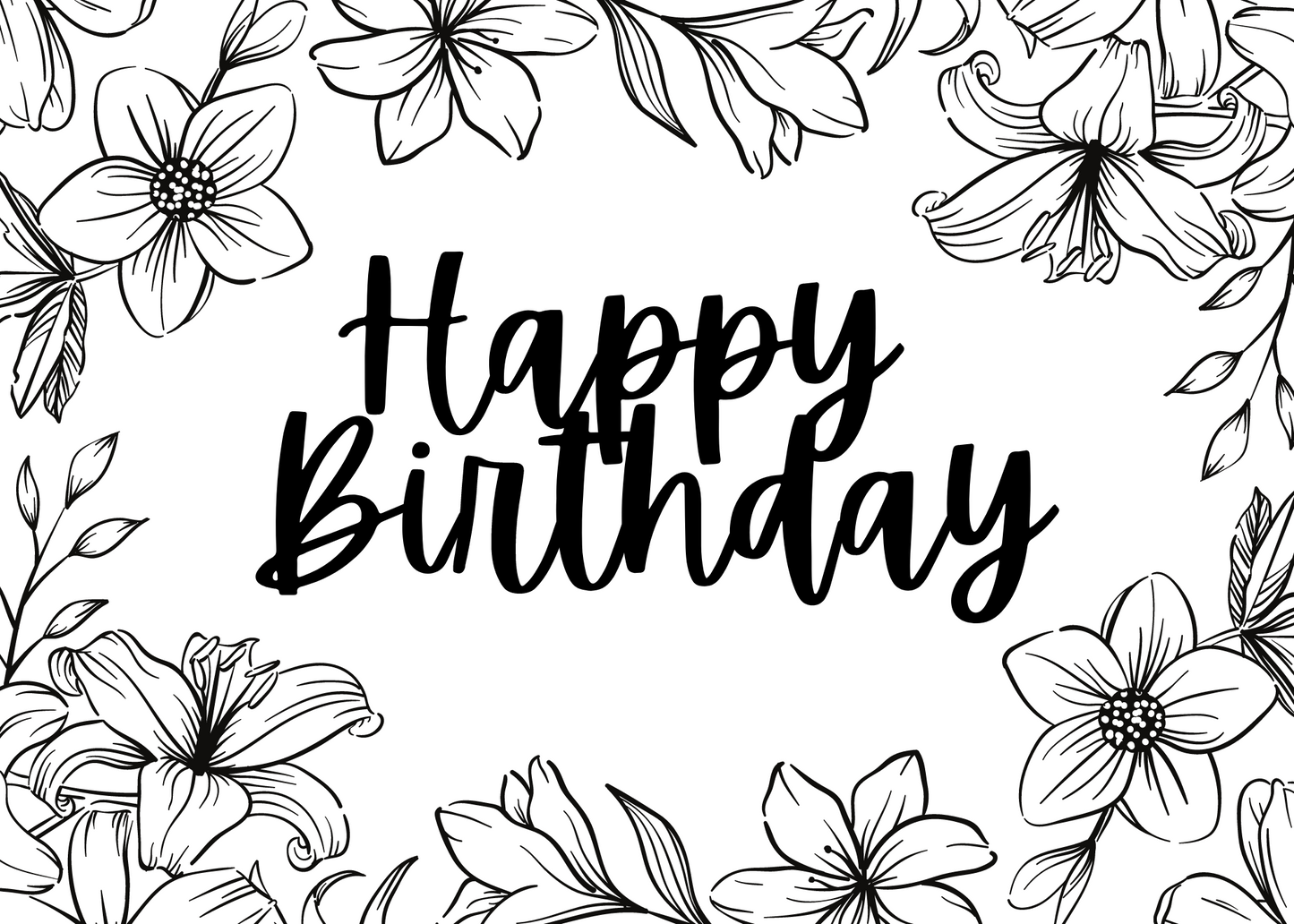 'Happy Birthday' Cards
