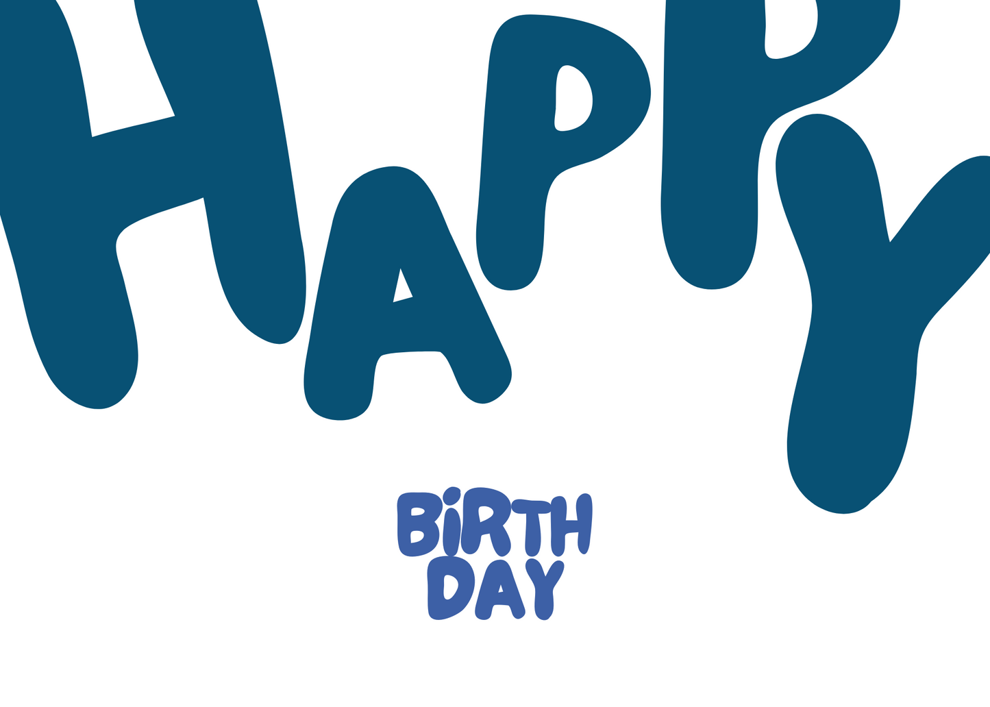 'Happy Birthday' Cards