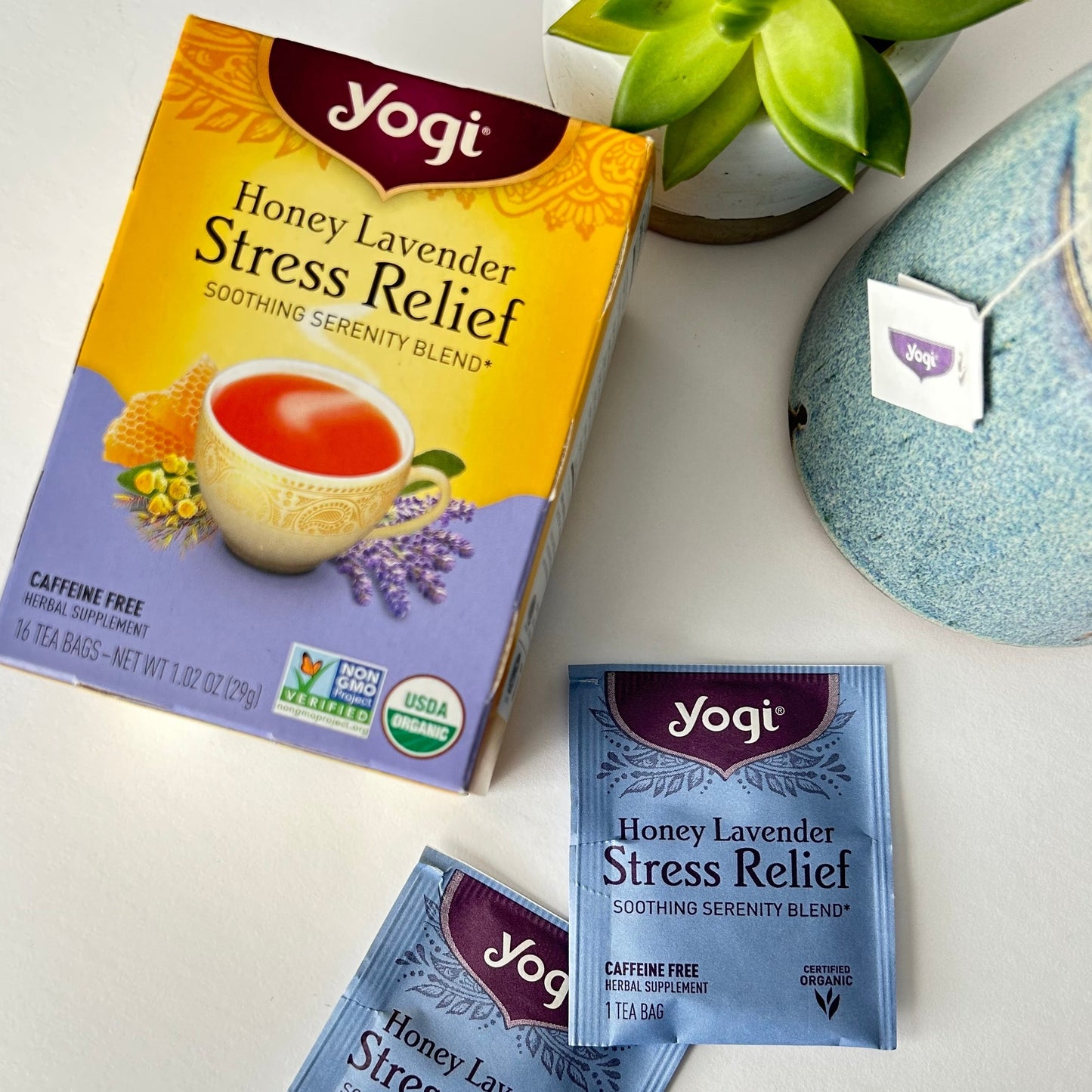 Honey Lavender Stress Relief Tea