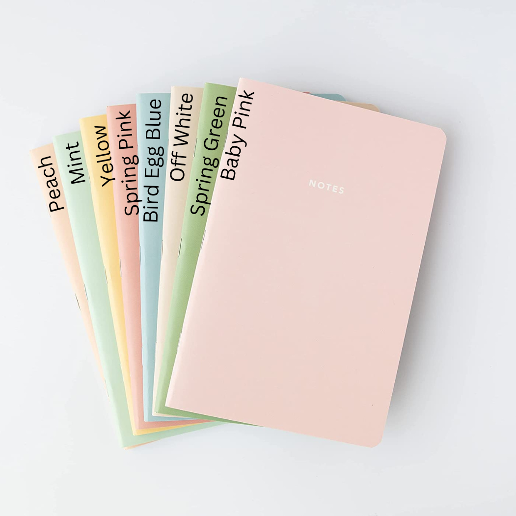 Journal-Spring/Pastel Colors