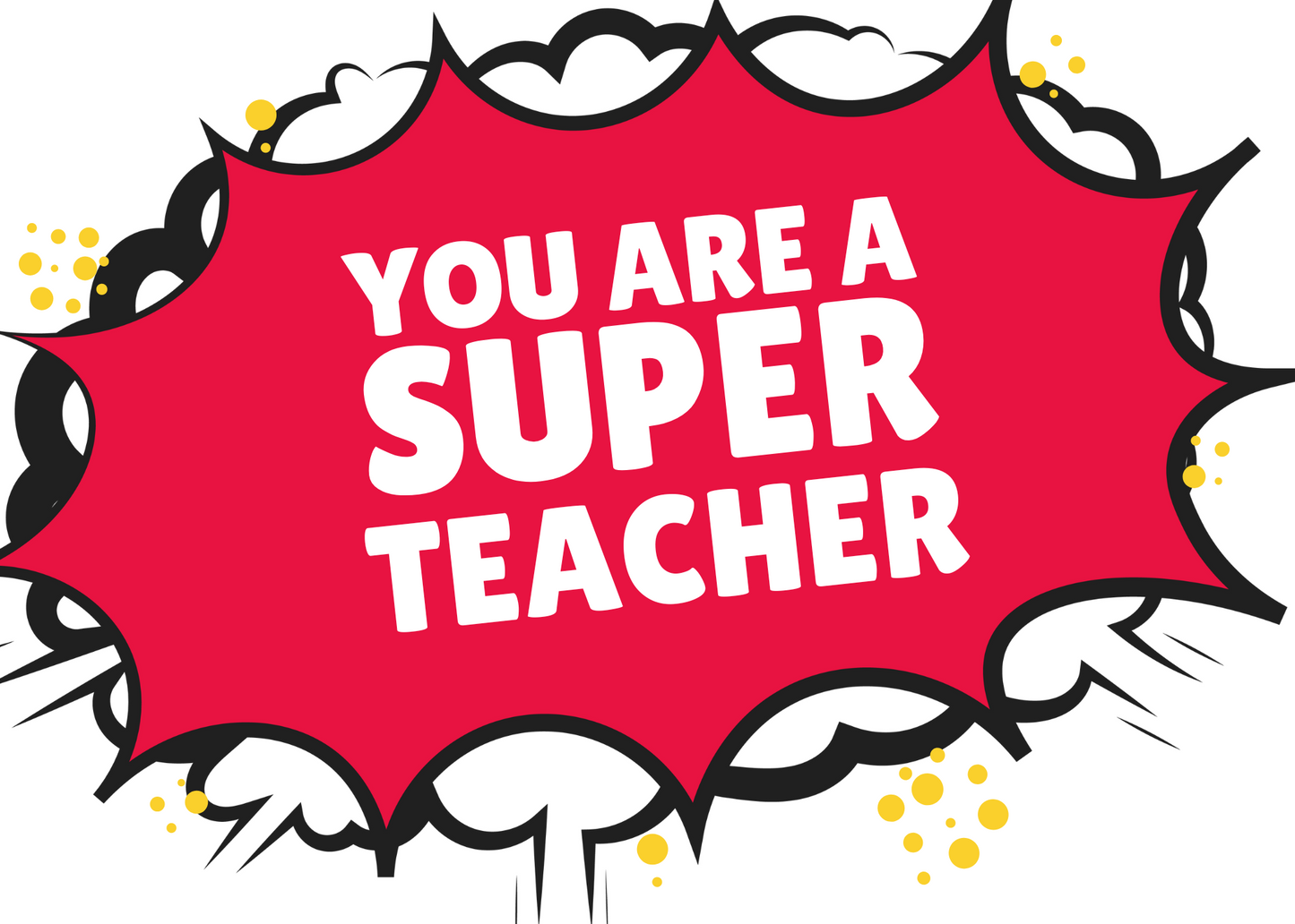 'Teacher Appreciation' Cards