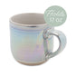 White Iridescent Mug