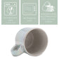 White Iridescent Mug