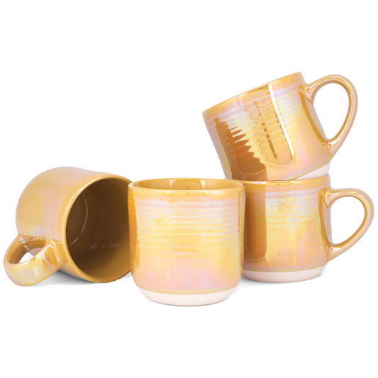 Yellow Iridescent Mug