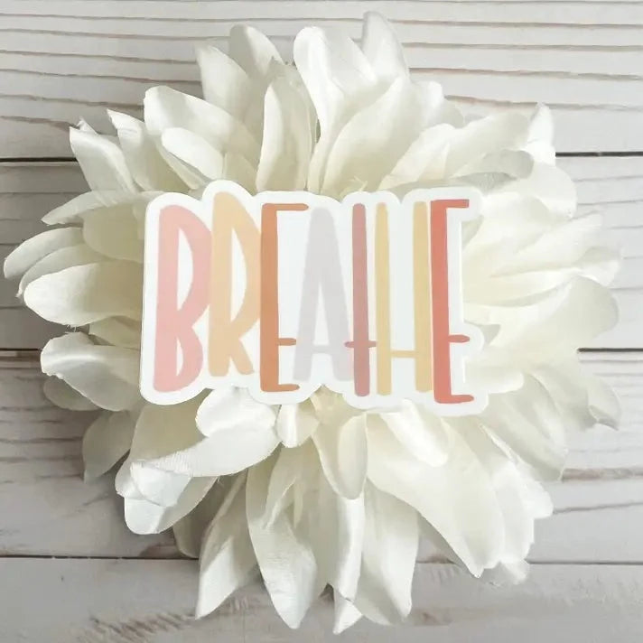 Breathe Sticker