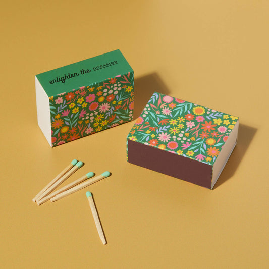 Floral Meadow Matchbox