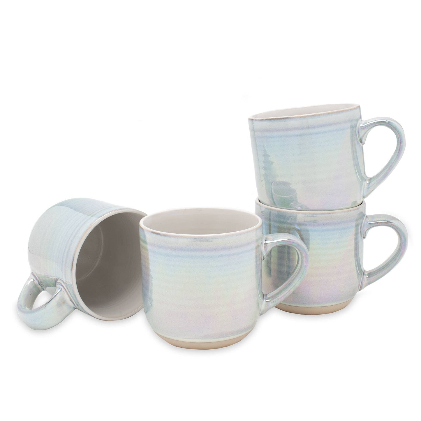 White Iridescent Mug